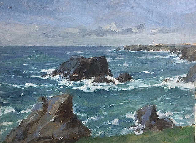 La pointe des Poulains par 35 noeuds