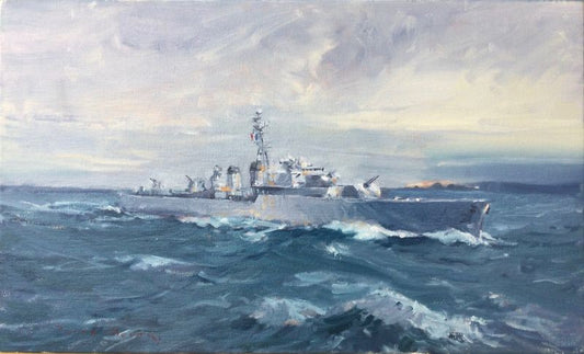Le Maillé-Brézé en départ de mission